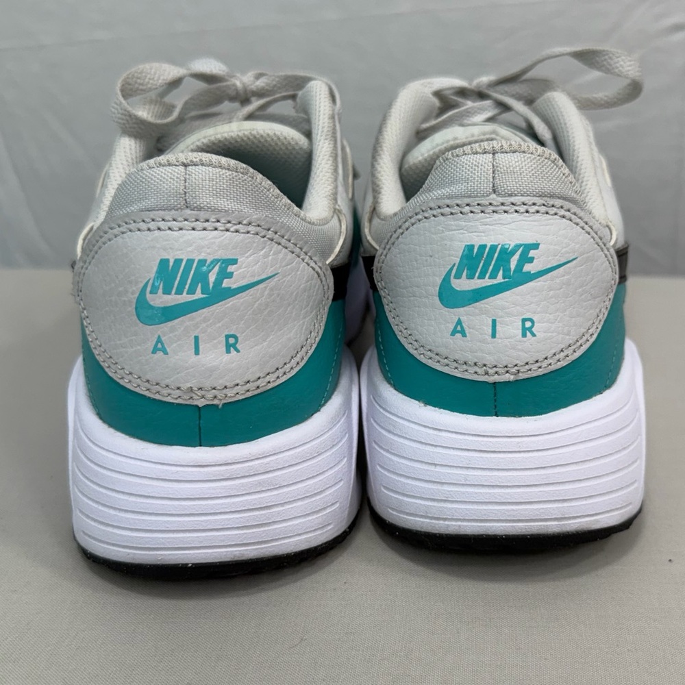 Nike Air Max SC White Teal Black Sneakers Mens Size 9 + Extra Black Laces - Picture 4 of 7